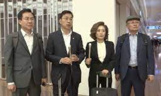 【福島視察】韓国最大野党「共に民主党」議員団が羽田に到着…反日パフォーマンスの批判も