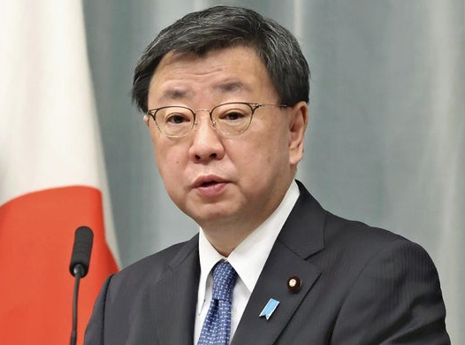 【松野官房長官】韓国の安保理非常任理事国入り「日米韓の連携を一層強化していく」