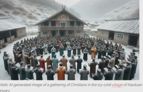 【TBS】中国でキリスト教徒200人拘束か オンラインメディア報じる