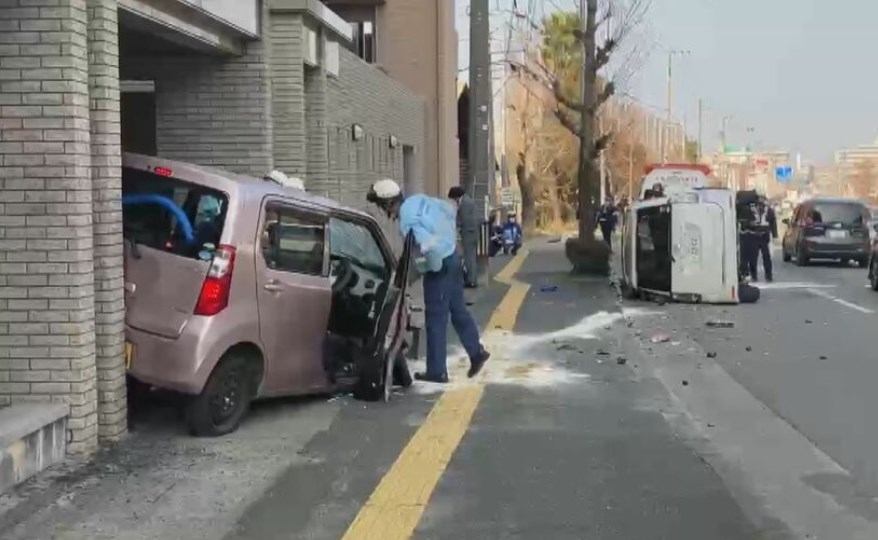 【酒害】「酒の影響で事故を起こした」対向車線にはみ出し車2台に次々に衝突　危険運転傷害容疑で23歳男を逮捕