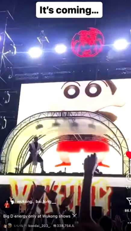 【動画】EDMフェスでバキバキにボッキしたクレヨンしんちゃんの動画流れる