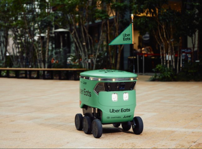 【Uber Eats】“ロボットでの配送サービス”を日本で展開へ　3月から都内で提供開始