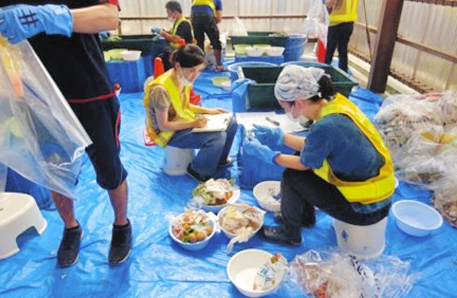 家庭ごみ袋を開封「食品ロス」調査します　愛知県