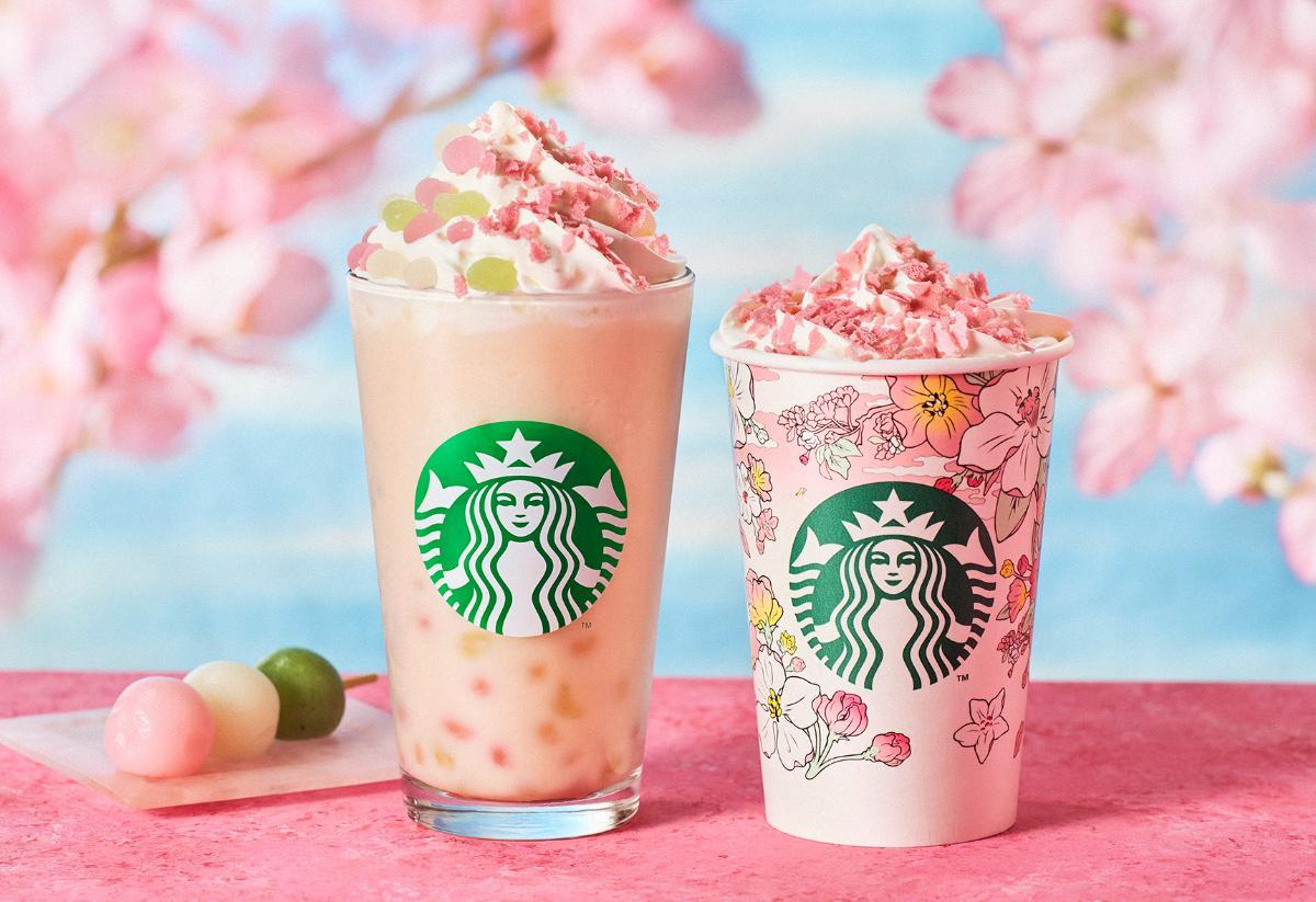 スタバも桜味の新作発表。「春が、来るーーー！！！」