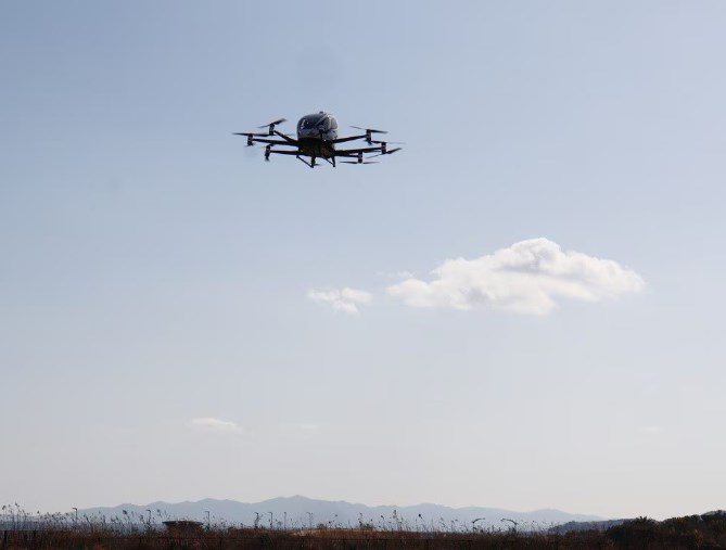 【兵庫】「空飛ぶクルマ」、遠隔操作で有人飛行　淡路島で実験―パソナグループ