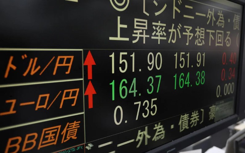 円下落、152円台迫る　33年8カ月ぶり安値―鈴木財務相「断固たる措置」・東京市場