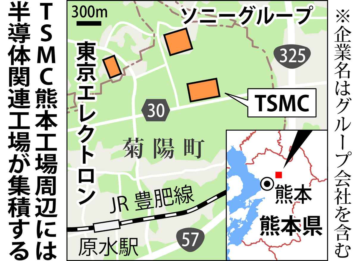 【半導体に沸く熊本県】高賃金の黒船襲来・・・タクシーの運転手 「われわれの業界でも月に１００万円以上も稼ぐ仲間がおり、半導体さまさまだ」