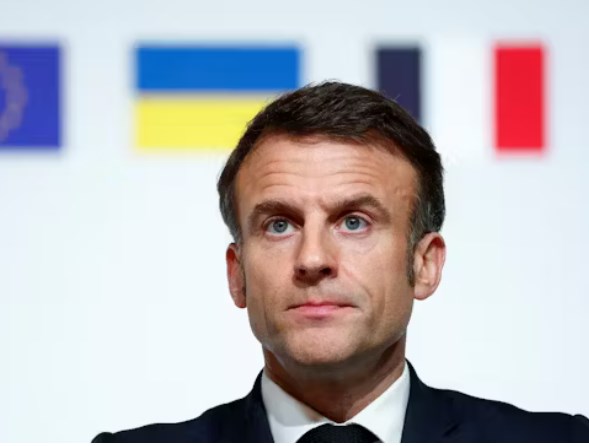 【フランス】仏・マクロン大統領　ウクライナへの部隊派遣の可能性　改めて「排除しない」